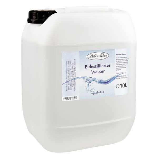 Doktor-Klaus Aqua bidest - Eau bidistillée 10 L Doktor-Klaus Aqua bidest - Eau bidistillée 10 L