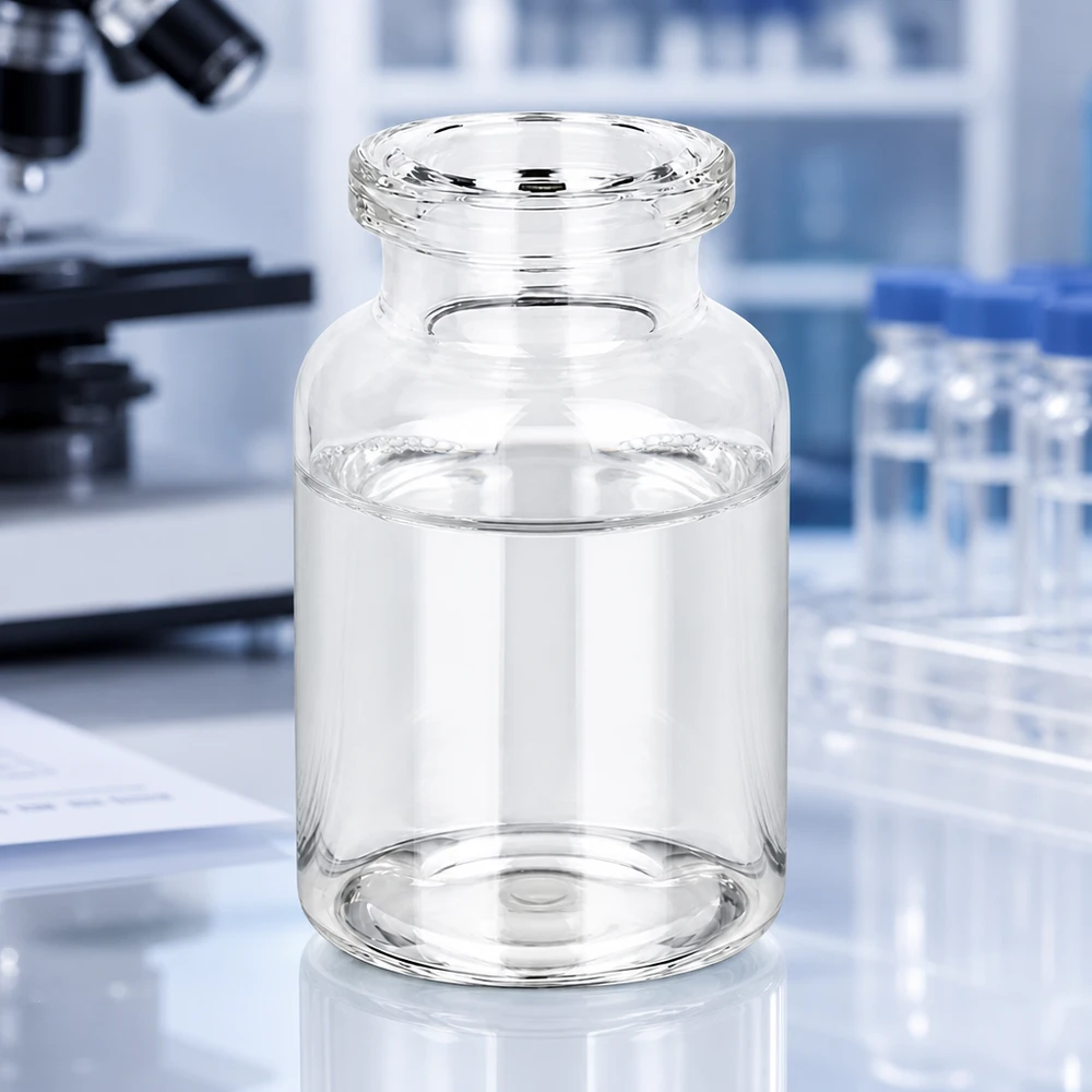 Flacon d'injection transparent 10 ml Hochwertige Glasflasche 10ml für pharmazeutische Injektionslösungen mit optisch reinem Klarglas