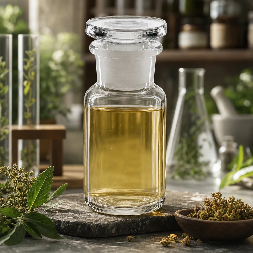 Flacon pharmaceutique 50 ml col large + bouchon verre clair Flacon en verre borosilicaté à épaulement rond, 50 ml, à col large, avec bouchon en verre taillé, transparent