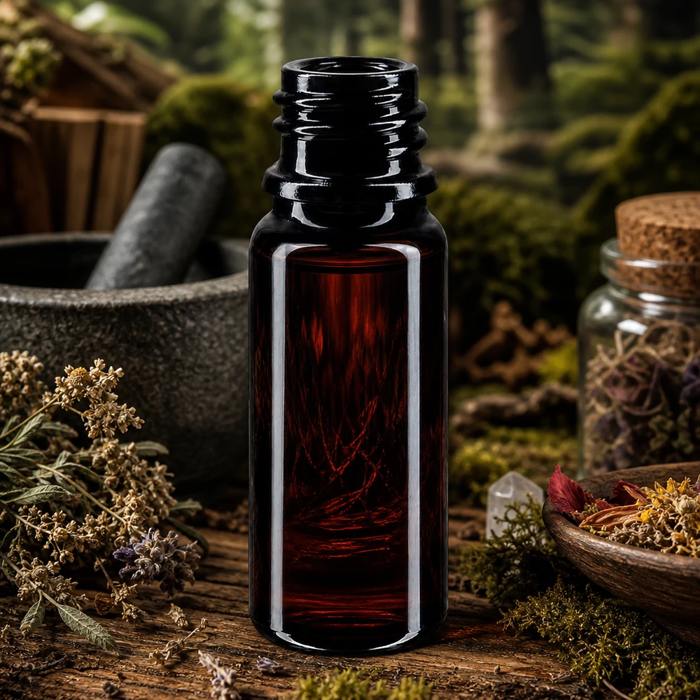 Flacon en verre violet 10 ml DIN18 (verre Miron) Bouteille Mironglas Premium 10ml DIN 18 avec verre robuste pour une conservation à long terme