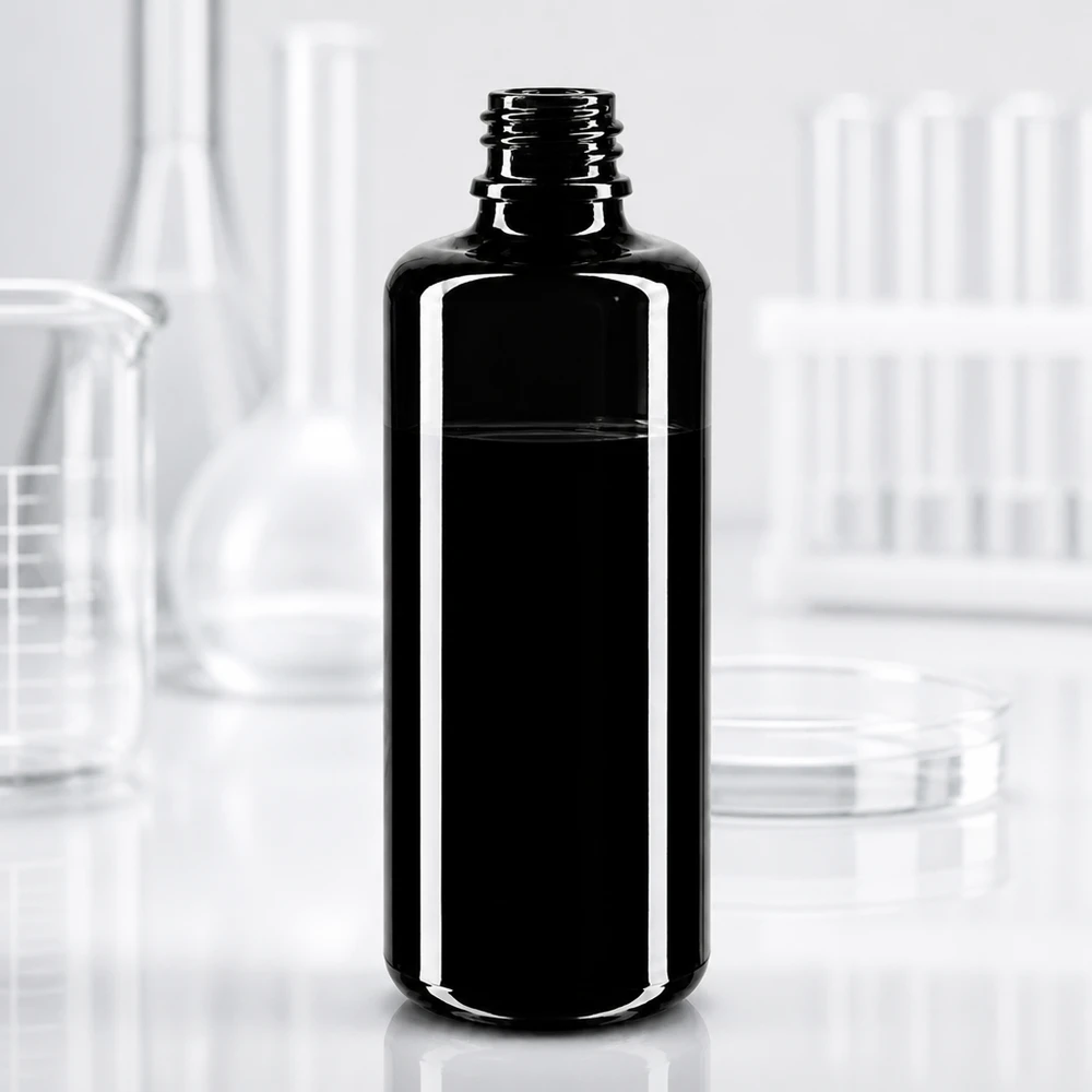 Flacon compte-gouttes en verre violet Orion 50ml Miron avec propriétés de protection UV pour substances sensibles