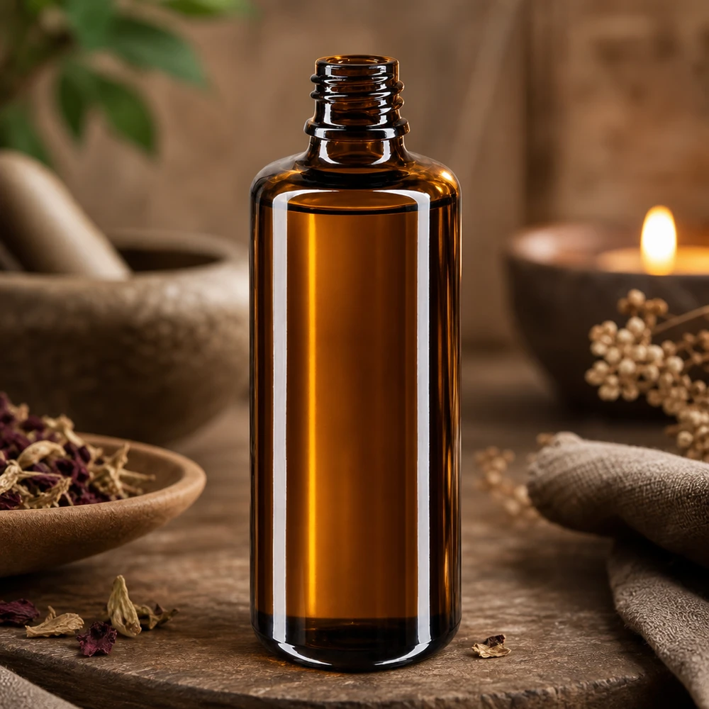 Flacon en verre violet 100 ml DIN18 (verre Miron) Flacon compte-gouttes Orion 100ml avec verre violet Miron filtrant la lumière pour préserver la qualité du principe actif