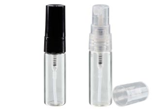 Mini bouteilles filetées avec vaporisateur à pompe