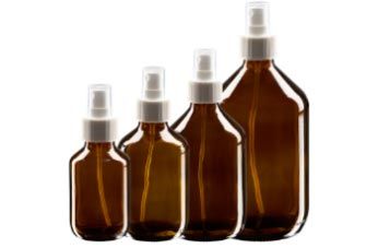 Flacons médicaux avec vaporisateur à pompe blanc (spray)