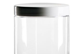 Pots à vis en PET transparent