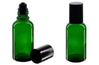 Déodorants en verre vert
