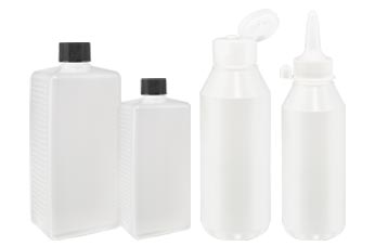 Bouteilles en plastique