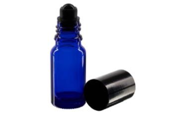 Déodorants en verre bleu